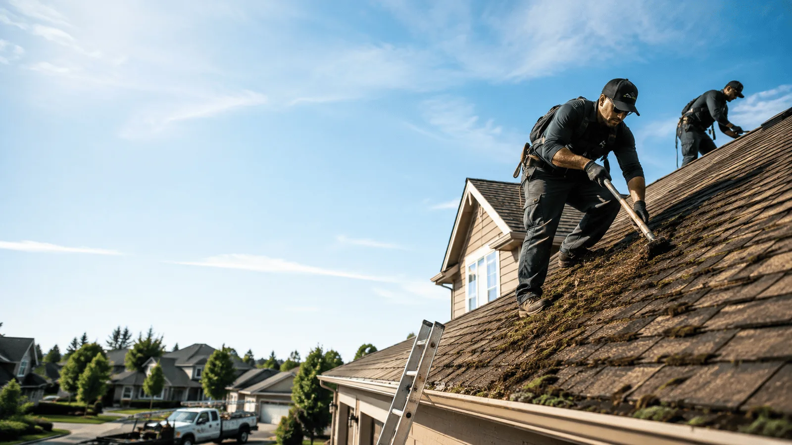 Roof Moss Removal in Savoy, IL near me